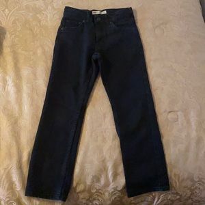 Boys Levi's Black Jeans Size 7